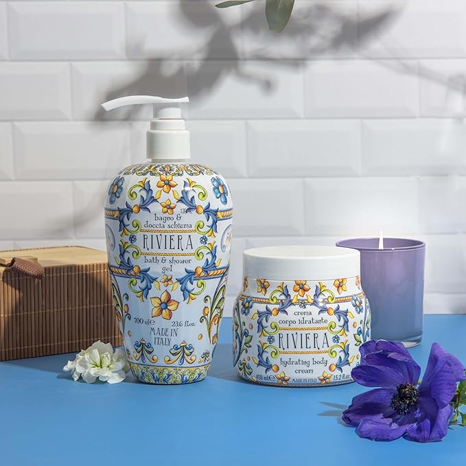 LE MAIOLICA BATH AND SHOWER FOAM 700ML RIVIERA