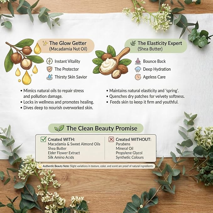 Barefoot Venus Creamy Cleansing Wash and Body Cream Bundle (Wild Ginger)