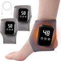 Foot Renew Triple Method Massager Cordless &amp Portable Ankle Massager With Three Levels of Vibration and Heating Relieves Foot and Ankle Discomfort Suitable for Home and Travel Use (2pcs)