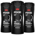 Axe Body Wash Black Frozen Pear And Cedarwood 12Hr 16 Ounce (Pack of 3)