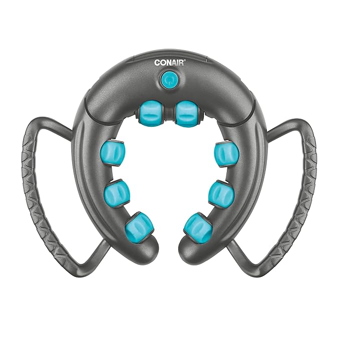 Conair Calf &amp Leg Massager. Calf Massager for Circulation and Pain Relief with Vibration and Rollers for Rejuvenating Achy Muscles and Post-Workout Pain Relief
