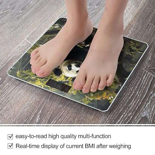 Panda Tree Scale for Body Weight Digital Bathroom Scale Accurate Smart Weight Scales with Large Display Weighing Machine High Precision Scales