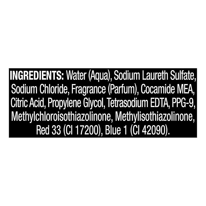 AXE Body Wash for Men Excite 16 Ounce (Pack of 6)