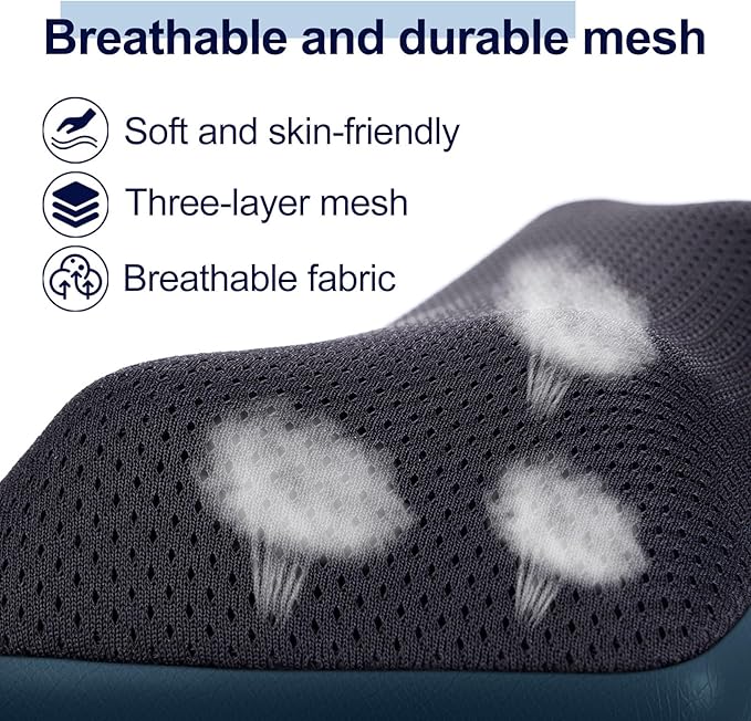 Mo Cuishle Shiatsu Back &amp Neck Massagers with Heat – Deep Tissue Relief for Pain &amp Tension – Gifts for Mother’s Day Father’s Day Birthdays &amp Christmas Gifts for Mom Dad Men Women Her
