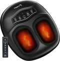 FSA Foot Massager with Heat and Remote - HSA Eligible Feet Massager for Plantar Fasciitis &amp Neuropathy Shiatsu Deep Kneading for Foot Pain Relief Gifts for Women Mom