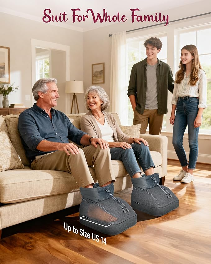 Shiatsu Foot Massager with Heat Heated Foot Massager for Neuropathy Foot Warmer 2 Heat Levels Remote Control FSA Eligible HSA Store Eligible