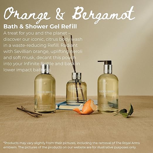 Molton Brown Orange &amp Bergamot Body Wash Refill 13.5 fl. oz.