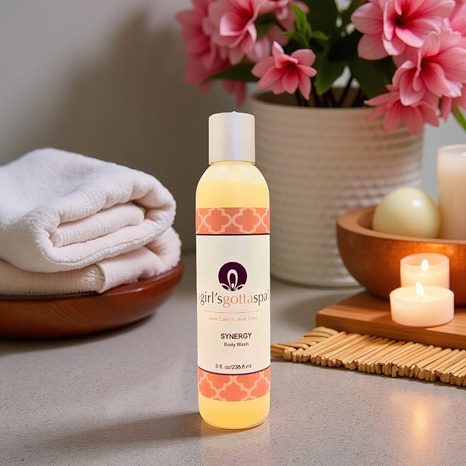 A Girl's Gotta Spa! Synergy Lavender Body Wash Plant-Based Gentle Cruelty-Free 8 Ounces