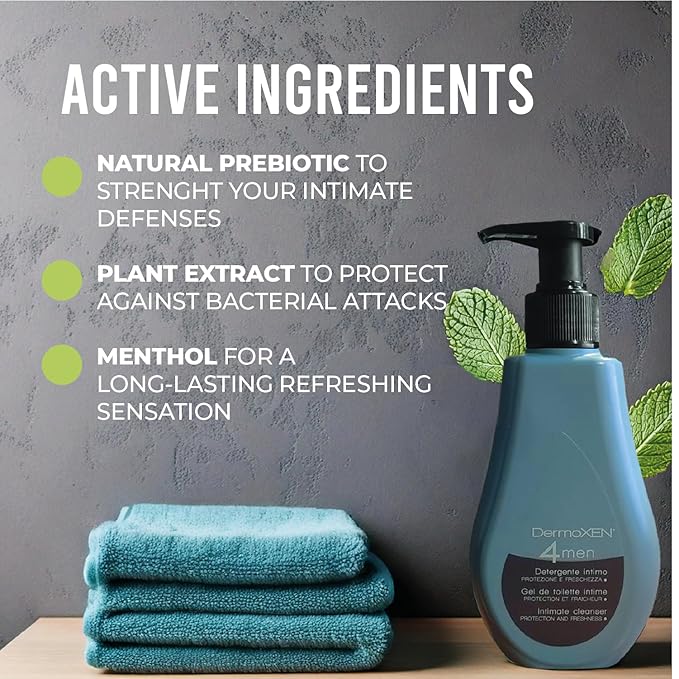 Intimate Hygiene Duo | Women’s Anti-Odour Feminine Wash &amp Men’s Antibacterial Menthol Gel | pH Balanced Daily Intimate Care for Couples