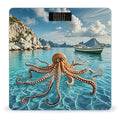 Octopus and Boat Scale for Body Weight Smart Scales Digital Bathroom Scale High Precision Weighing Scales with Large Display Weighing Machine for People