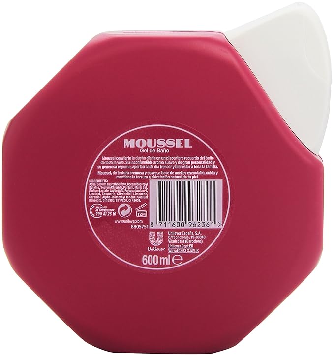 Moussel Classique Shower Gel with Natural Aromatic Oils