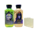 Bath &amp Body Works Disney Villains Collection - 2 Pack Body Wash - Maleficent and Evil Queen with a Natural Oats Sample Soap