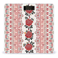 Ukrainian Embroidery Style Rose Scale for Body Weight Sturdy Tempered Glass Weighing Scales with LCD Display Accurate Digital Bathroom Scale Convenient Body Fat Smart Scales Easy Read