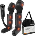 Leg Massager with Heat and Compression‎ Leg Compression Machine &amp Compression Boots for Circulation – 6 Modes &amp 3 Intensity Levels for Pain Relief Gifts for Women Men &amp Seniors
