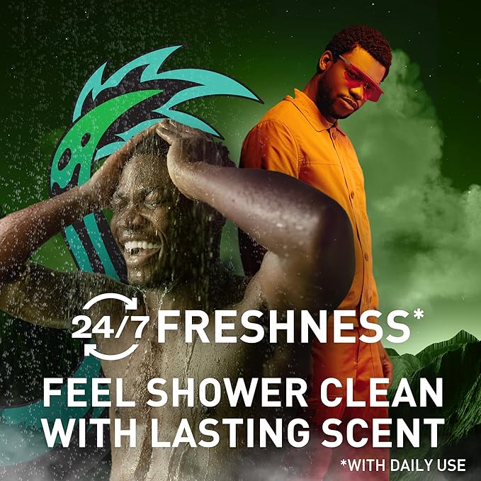 Old Spice Cleansing Body Wash for Men 3X Defense 24/7 Shower Fresh with Lasting Scent 2-in-1 Body &amp Face Wash Dragonblast Scent 33.4 (Pack of 4)
