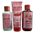 Bath &amp Body Works Mrs Claus Shower Gel Body Wash Body Lotion and Ultimate Hydration Body Cream 3 Piece Set