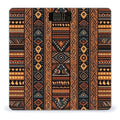Traditional African Design Pattern Bathroom Scale for Body Weight Bathroom Weighing Scale with Backlit LCD Display Highly Accurate Measures Weight Up to 180kg