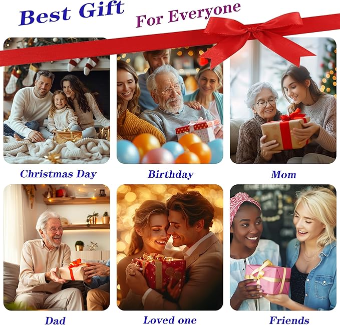 Grey Shiatsu Neck and Back Massager with Heat Electric Deep Tissue Kneading Neck and Shoulder Massage Best Gifts for Women Men Mom Dad Mothers Fathers Day Birthday Gift (NOT Cordless)
