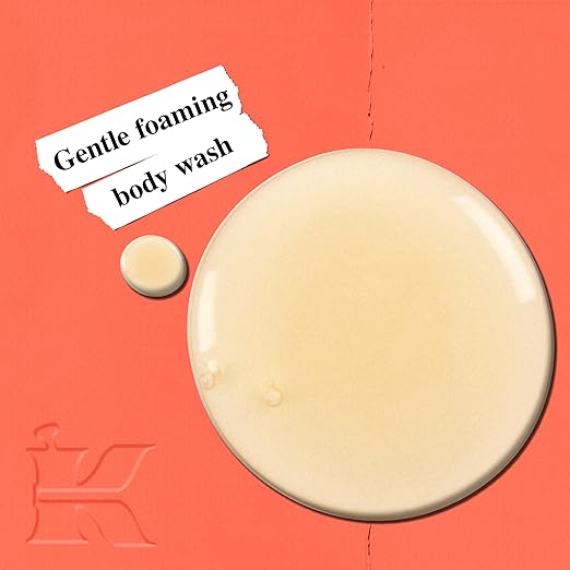 Kiehl's Grapefruit Liquid Body Cleanser Gentle and Refreshing Foaming Body Wash Aromatic Bath and Shower Experience Maintains Moisture Smooths Skin Conditions and Hydrates