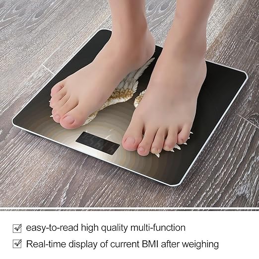 Angel Wing Scale for Body Weight Smart Scales Digital Bathroom Scale High Precision Weighing Scales with Large Display Weighing Machine for People
