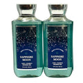 Bath &amp Body Works Shower Gel Set of 2 Bottles Each Bottle 10oz (Sapphire Moon)