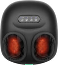 Medcursor Foot Massager Machine with Heat Rolling Deep Kneading Shiatsu Foot Massager for Delivers Pain Relief Tired Plantar Fasciitis Gift for Women Mom Men Fits Up to 13
