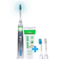 Emmi-dent Ultrasound Platinum Nature Fresh - Bundle. Touchless Gentle Cleaning for Sensitive Teeth &amp Gums. Cleans with 100% Ultrasound Technology. No Abrasion No Brushing No Damage. Rechargeabl