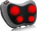Papillon Shiatsu Back Massager with Heat Deep Tissue Massage Pillow for NeckShoulderFoot &amp Lower Back Pain ReliefElectric Kneading Massager for Home Office Car-Gifts for Mom Dad Men Women