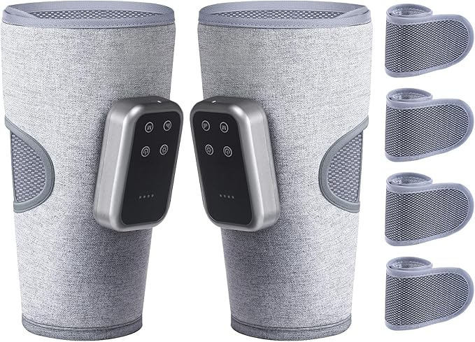 Calf Massager Cordless Leg Massager for Relaxation 3 Intensities 3 Modes Gift for Men Women at Home Office Gym (2 Piece)