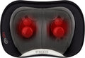 HoMedics 3D Shiatsu Full-Body Massager with Therapeutic Vibration Soothing Heat with Deep-Kneading Massage Helps Release Tension in Neck Back Shoulders Lightweight for Home Office Travel