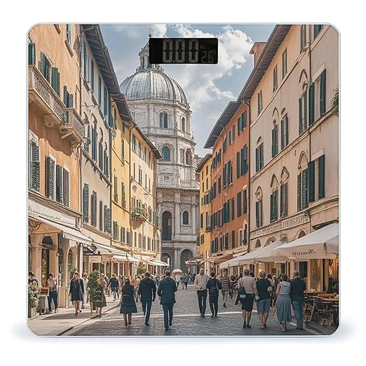 Italian Architecture Scale for Body Weight Smart Scales Digital Bathroom Scale High Precision Weighing Scales with Large Display Weighing Machine for People