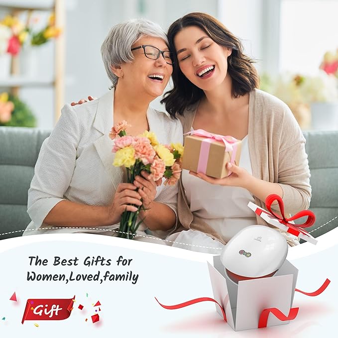 COMFIER FSA Wireless Hand Massager with Heat3 Levels Compression &amp HeatingRechargeable Hand Massager Machine for Carpal TunnelGifts for WomenMen HSA