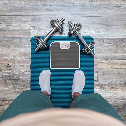 Mechanical Body Weight Scale for Bathroom High Precision Portable Mechanical Dial Scale Small Analog Health Monitor for Home and Travel Use