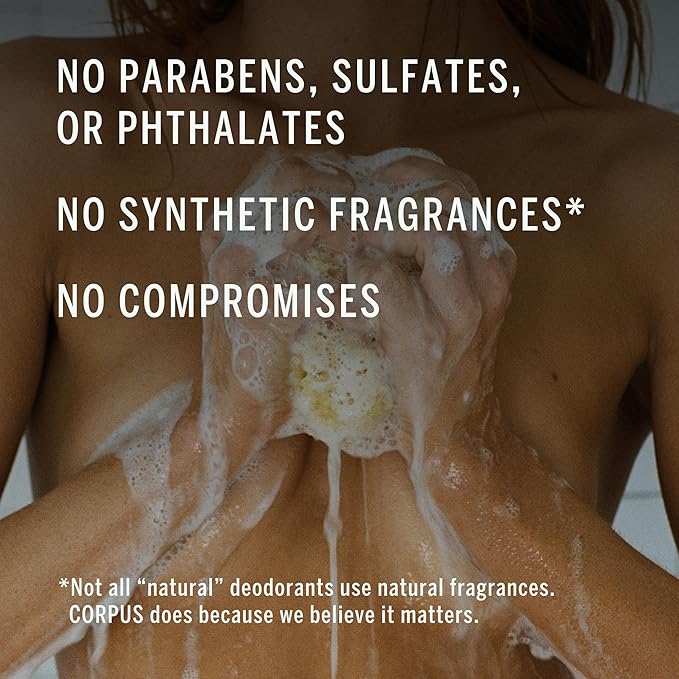 Corpus - Third Rose Body Wash | Moisturizing Plant-Based Cleanser for Women &amp Men Skincare-Grade Oils &amp Botanical Extracts | Sulfate-Free No Synthetic Fragrance or Parabens (266 ml/ 9 fl oz)