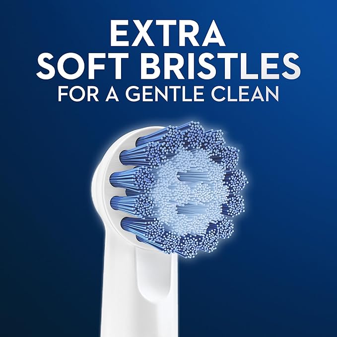 Oral-B Sensitive Gum Care Replacement Brush Heads for an Oral-B Electric Toothbrush Pack of 6