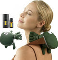 Bionic Heated Shiatsu Massager 4D Deep Tissue Kneading Electric Portable Neck and Back Muscle Relaxation