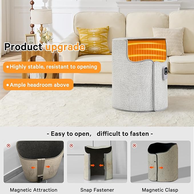 Under Desk Heater &amp Space Heater for Indoor UseLeg Foot Feet Warmer For Office Home Quiet Small Portable Personal Office Heater AccessoriesEssentials Supplies For Women Men Gifts Medium