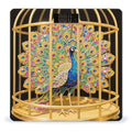 Peacock Scale for Body Weight Sturdy Tempered Glass Weighing Scales with LCD Display Accurate Digital Bathroom Scale Convenient Body Fat Smart Scales Easy Read
