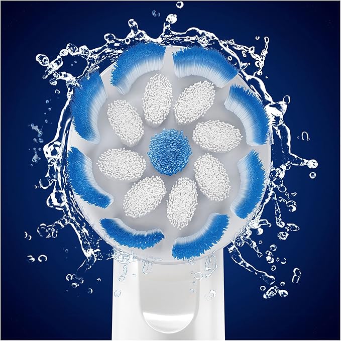 Braun Oral-B 4210201320180 Sensitive Clean Toothbrush Heads for Our Gentle Cleaning in Letterbox Packaging Pack of 8