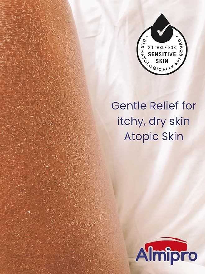 almipro Delicate Sensitive Skin Care Bundle – Extra Moisturizing Cream and Soothing Moisturizing Body Wash for Delicate Skin – Nourish protect and repair Skincare Duo of 15.87 oz. Jar + Bottle 1