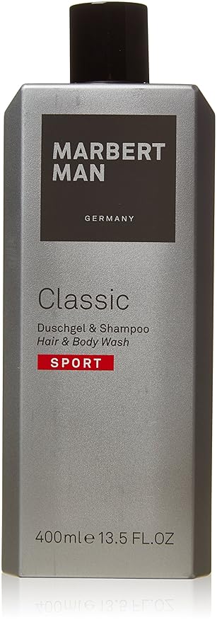 Marbert Classic Sport Hair and Body Wash for Men 400 ml by Marbert