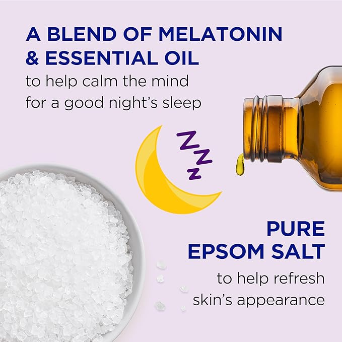 Dr Teal's Kids 3-in-1 Elderberry Bath: Bubble Bath Body Wash &amp Shampoo 20 fl oz. &amp Kids Gentle Epsom Salt Sleep Soak with Melatonin &amp Essential Oil Blend 2 lbs (Pack of 3)