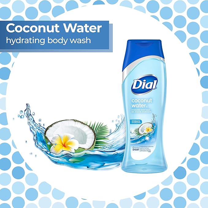 Dial Body Wash Coconut Water 16 Ounce