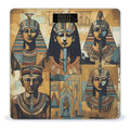 Ancient Egypt Tribe Series Scale for Body Weight Accurate Digital Bathroom Scale Toughened Glass High Precision Scales Smart Weight Scales with Large LCD Backlight Display Weighing Machine