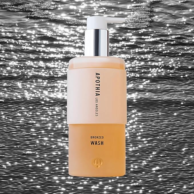 APOTHIA Hand &amp Body Wash | BRONZED | Orange Blossom Jasmine Bergamot &amp Musk | Hydrating Moisturizing Cleanser | Clean Non-Toxic Formula | 10 oz