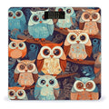 Anime Owl Scale for Body Weight Safe Rounded Corners Tempered Glass Digital Bathroom Scale LED Display 400lb Capacity Weight Scales with High Precision Sensors