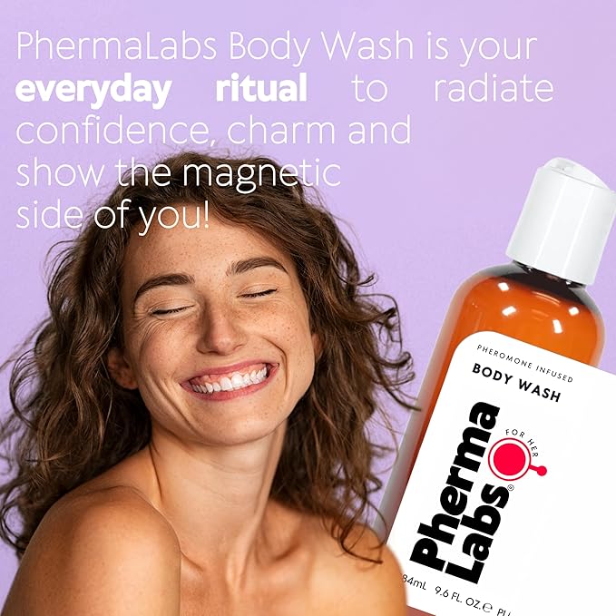 Women's Body Wash with Pheromones 9.6 Fl Oz (All Night Scent)