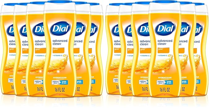 Dial Body WashAdvanced Clean Gold16 fl oz(Pack of 12)
