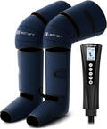 Gifts for Dad Mom Men Women Christmas Mothers Day Fathers Day Air Compression Massager with Heat for Foot Leg Calf Thigh Knee Helpful for Vericose Veins Muscle Fatigue Cramps Swelling Edema