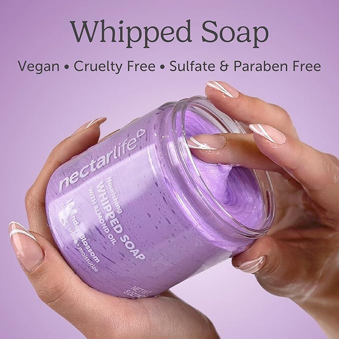 Nectar Life Whipped Soap and Shave Butter 5 oz (Lavender)